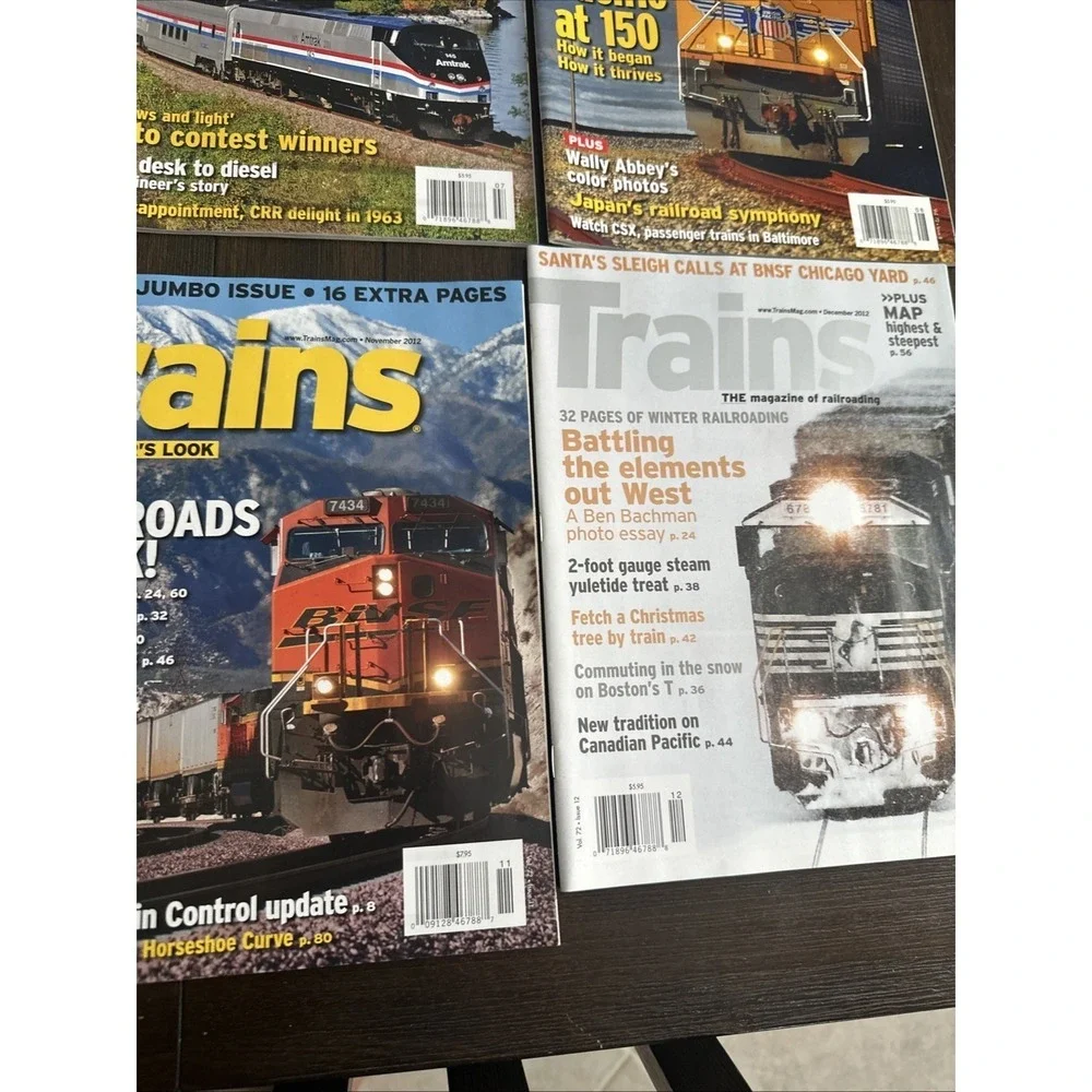Trains Magazine lot 12
